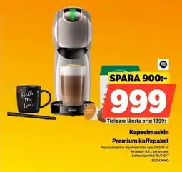 Power Kapselmaskin Premium kaffepaket erbjuda