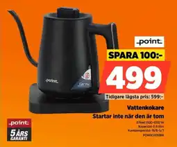 Power Point Vattenkokare Startar inte när den är tom erbjuda