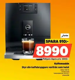 Power Jura Kaffemaskin Styr din kaffebryggare varifrån som helst erbjuda