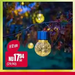 ÖoB Solar light bulb erbjuda