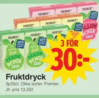 PREMIER Fruktdryck