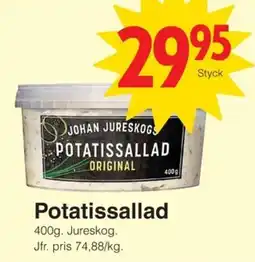 Matöppet JURESKOG Potatissallad erbjuda