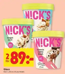 ICA Supermarket N!CK'S Glass erbjuda