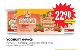 Willys Yoghurt 6-pack erbjuda