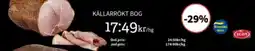 Extra Mjällby Stormarknad Källarrökt bog erbjuda