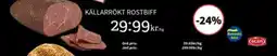 Extra Mjällby Stormarknad Källarrökt rostbiff erbjuda