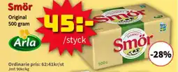 Extra Mjällby Stormarknad Smör erbjuda