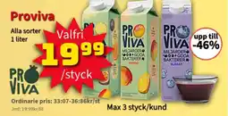 Extra Mjällby Stormarknad Proviva erbjuda