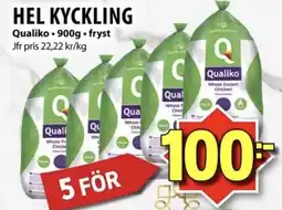 Matvärlden Tensta QUALIKO Hel kyckling erbjuda