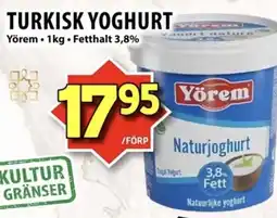Matvärlden Tensta YÖREM Turkisk yoghurt erbjuda