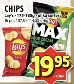 Matvärlden Tensta LAY'S Chips erbjuda