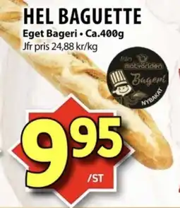 Matvärlden Tensta Hel baguette erbjuda