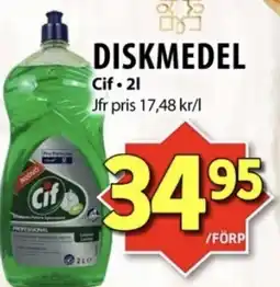 Matvärlden Tensta CIF Diskmedel erbjuda
