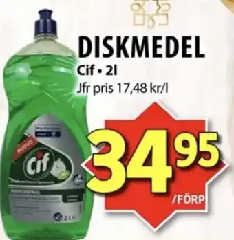Matvärlden Tensta CIF Diskmedel erbjuda