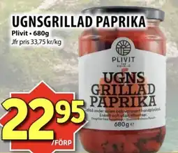 Matvärlden Tensta PLIVIT Ugnsgrillad paprika erbjuda