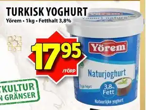 Matvärlden Tensta TURKISK YOGHURT erbjuda