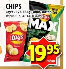 Matvärlden Tensta CHIPS erbjuda