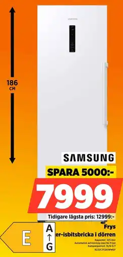 Power Samsung Frys er-isbitsbricka i dörren erbjuda