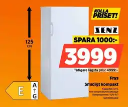 Power Senz Frys Smidigt kompakt erbjuda