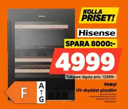 Power Hisense Vinkyl UV-skyddat glasdörr erbjuda