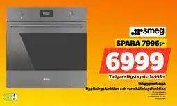 Power Smeg Inbyggnadsugn Upptiningsfunktion och varmhållningsfunktion erbjuda