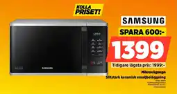 Power Samsung Mikrovågsugn Slitstark keramisk emaljbeläggning erbjuda