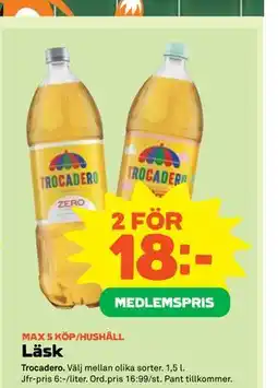 Stora Coop Läsk, Medlemspris erbjuda