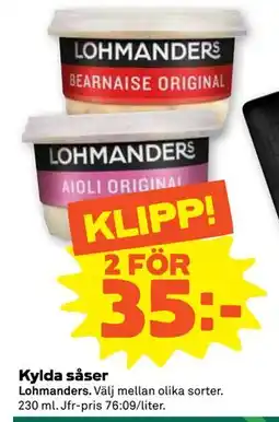 Stora Coop Kylda såser erbjuda