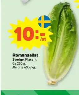 Stora Coop Romansallat erbjuda