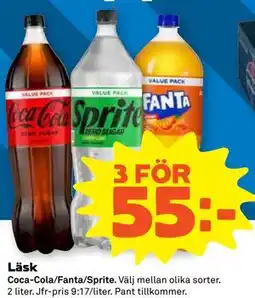 Stora Coop Läsk erbjuda