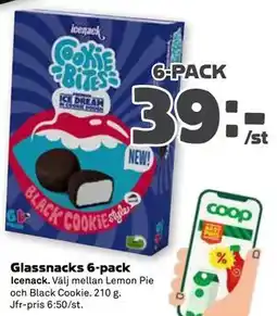 Stora Coop Glassnacks 6-pack erbjuda