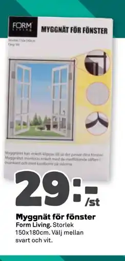 Stora Coop Myggnät för fönster erbjuda