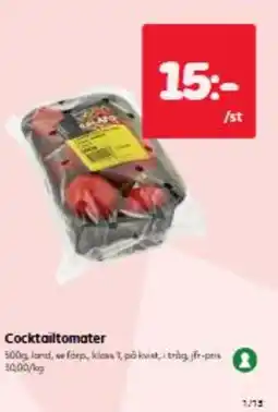 Hemköp Cocktailtomater erbjuda