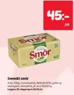 Hemköp Svenskt smör erbjuda