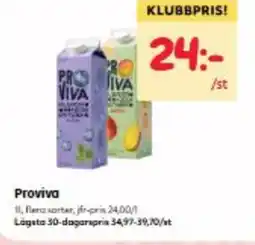 Hemköp Proviva erbjuda
