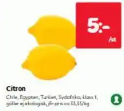Hemköp Citron erbjuda