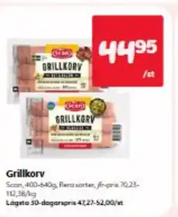 Hemköp Grillkorv erbjuda