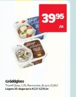 Hemköp Gräddglass erbjuda