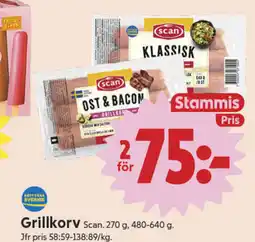 ICA Nära Grillkorv erbjuda