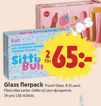 ICA Nära Glass flerpack erbjuda