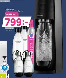 Elon Sodastream Kolsyremaskin Terra Gigapack erbjuda