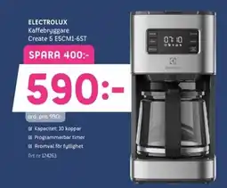 Elon Electrolux Kaffebryggare Create 5 erbjuda