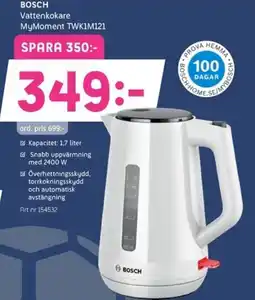 Elon Bosch Vattenkokare MyMoment erbjuda