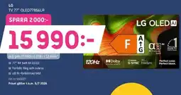 Elon Lg TV 77" erbjuda