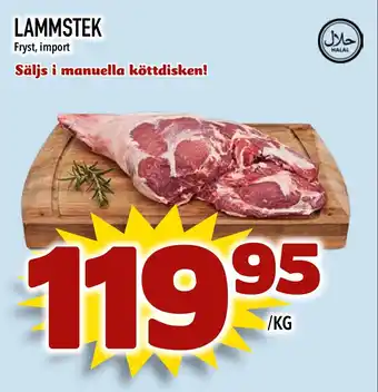 Prisma Mat Lammstek erbjuda