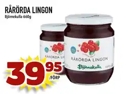 Prisma Mat Björnekulla Rårörda lingon erbjuda