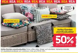 Rusta Ashby Garden utomhuskuddar erbjuda