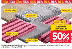Rusta Utgående handdukar erbjuda