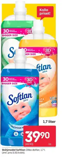 Rusta Sköljmedel Softlan erbjuda