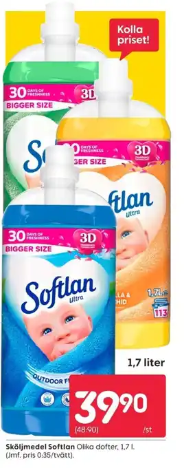 Rusta Sköljmedel Softlan erbjuda